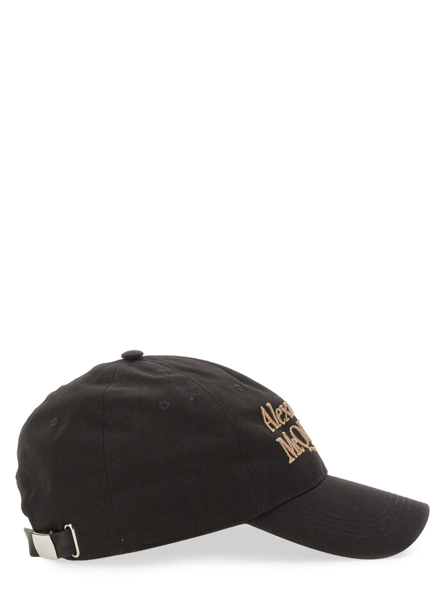 Alexander Mcqueen Men Baseball Cap ALEXANDER MCQUEEN