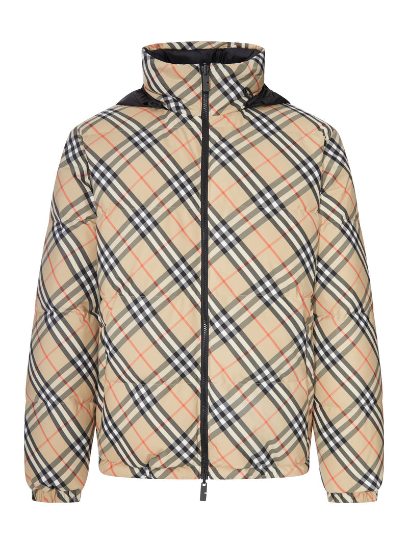 Burberry Men Snowdon Check Reversible Down Jacket BURBERRY