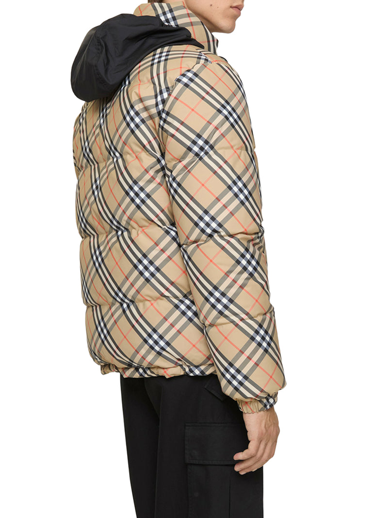 Burberry Men Snowdon Check Reversible Down Jacket BURBERRY