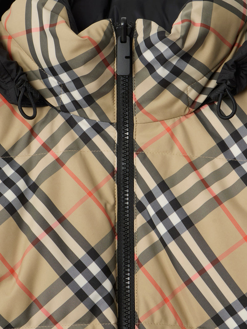 Burberry Men Snowdon Check Reversible Down Jacket BURBERRY