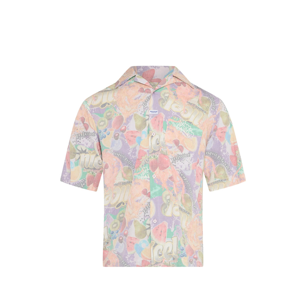 Martine Rose Purple Shirts Men MARTINE ROSE