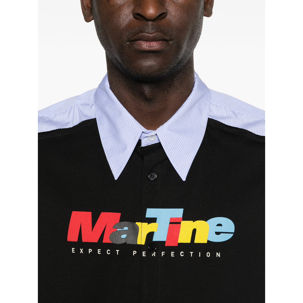 Martine Rose Blue Shirts Men MARTINE ROSE