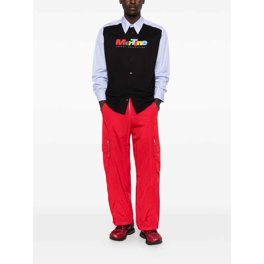 Martine Rose Blue Shirts Men MARTINE ROSE