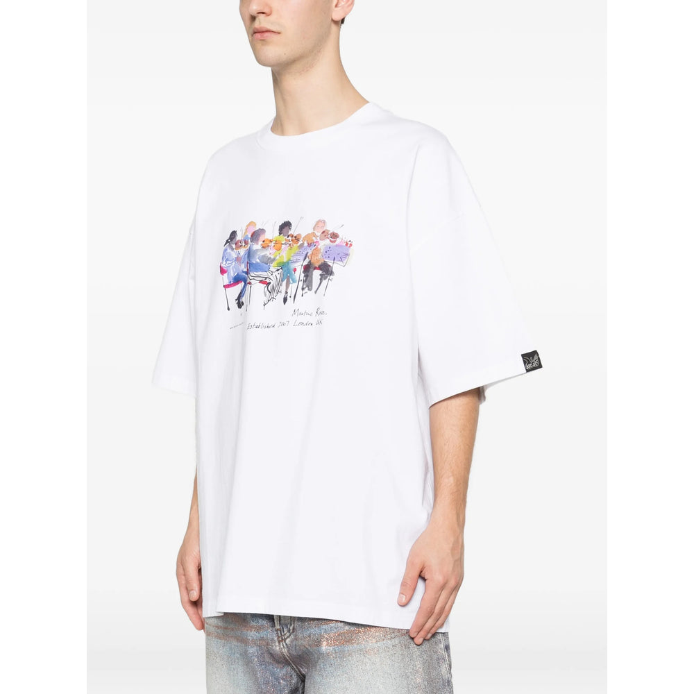 Martine Rose White T-Shirts & Vests - T-Shirts Men MARTINE ROSE