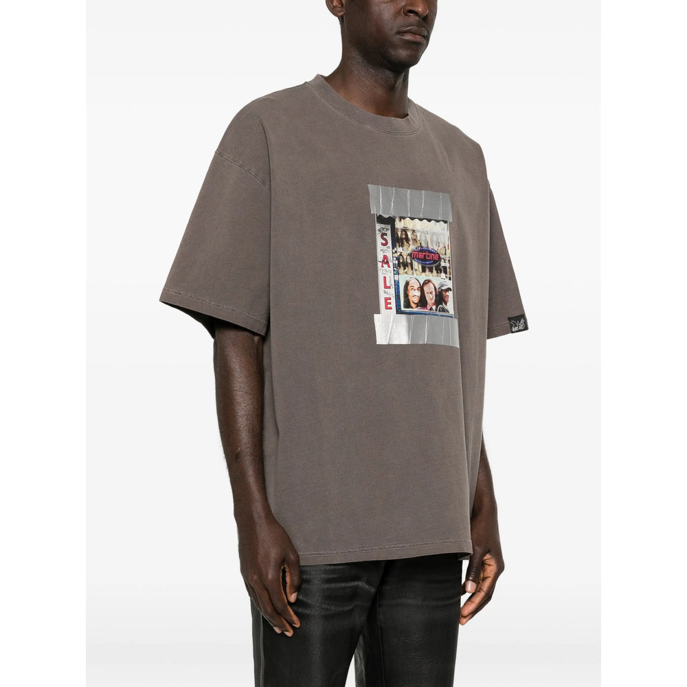 Martine Rose Brown T-Shirts & Vests - T-Shirts Men MARTINE ROSE