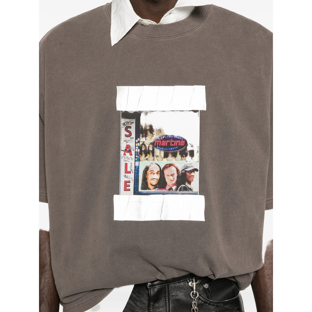 Martine Rose Brown T-Shirts & Vests - T-Shirts Men MARTINE ROSE