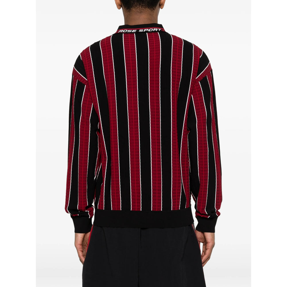 Martine Rose Black Polo Shirts Men MARTINE ROSE