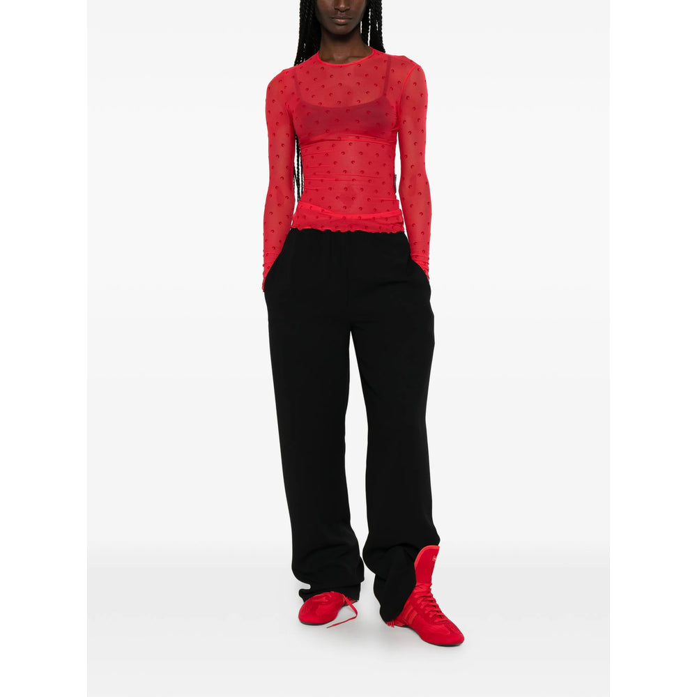Marine Serre Red Tops - T-Shirts & Jerseys Women