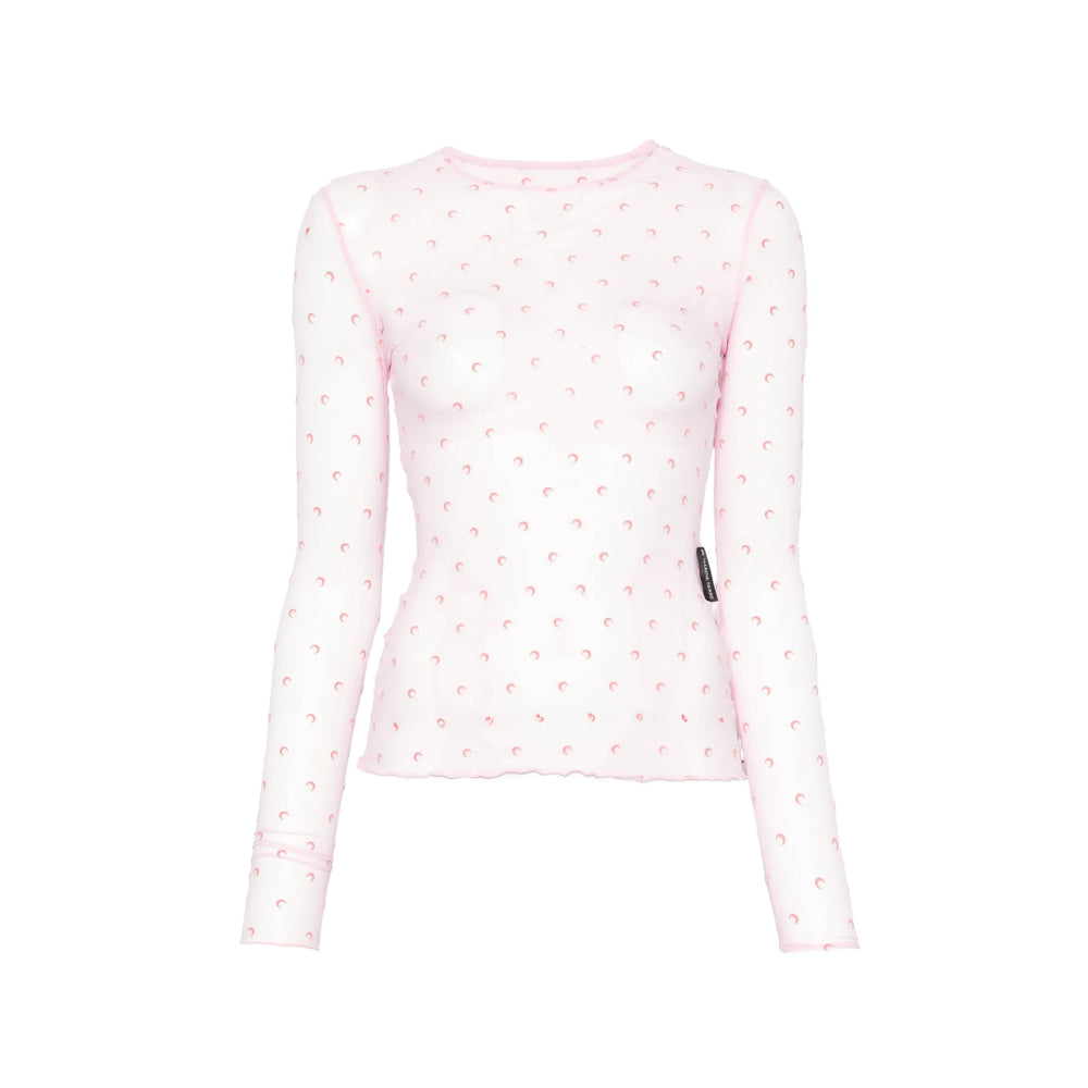 Marine Serre Pink Tops - T-Shirts & Jerseys Women