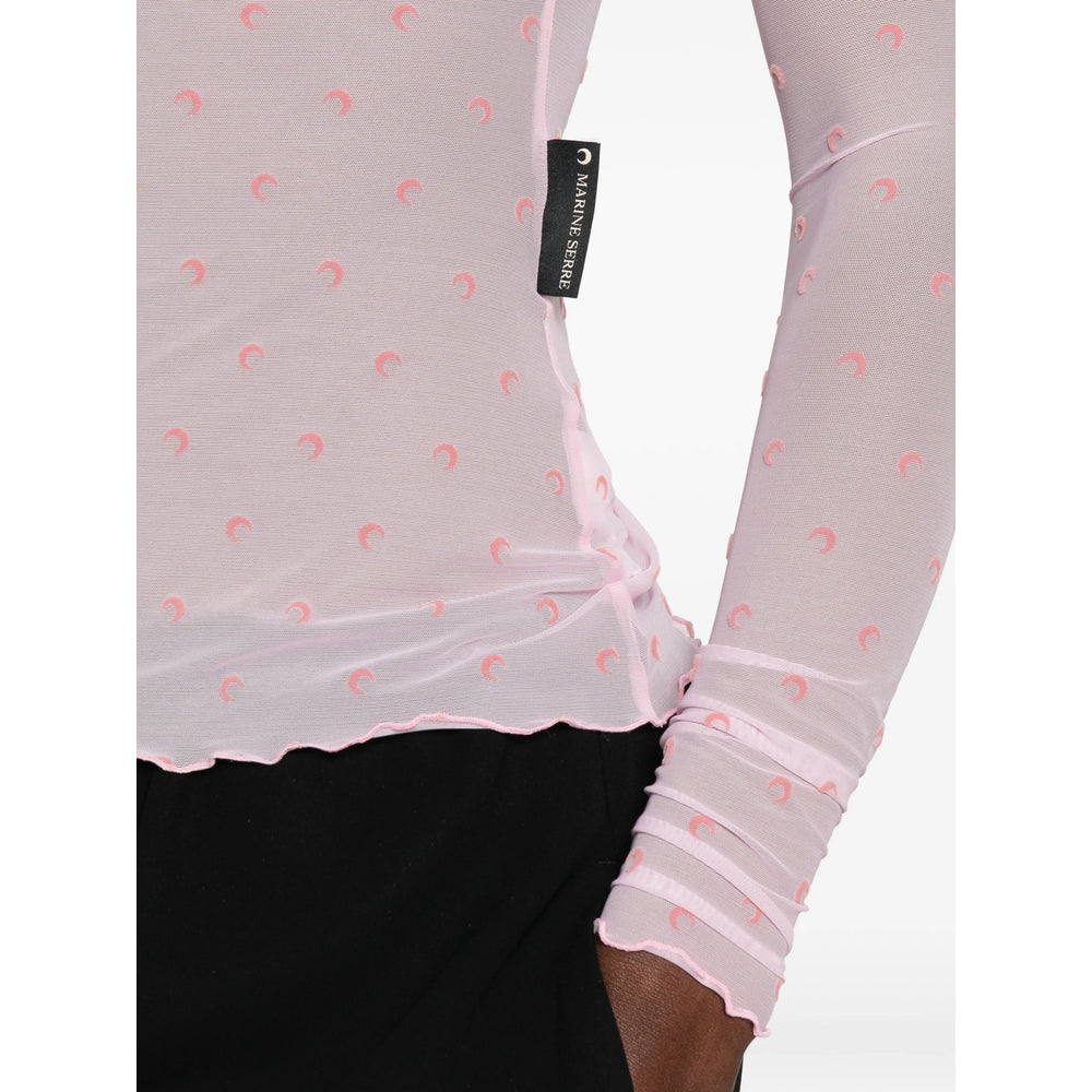 Marine Serre Pink Tops - T-Shirts & Jerseys Women