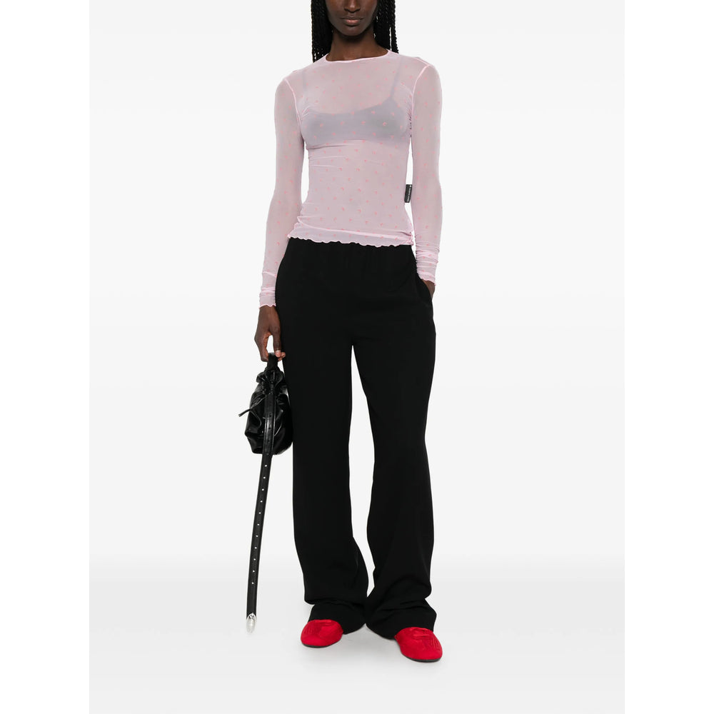Marine Serre Pink Tops - T-Shirts & Jerseys Women