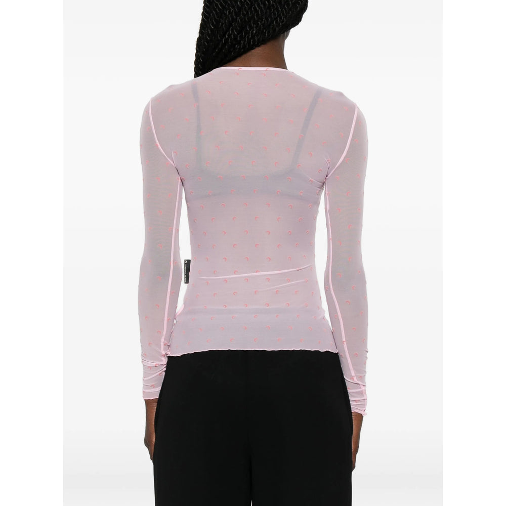 Marine Serre Pink Tops - T-Shirts & Jerseys Women