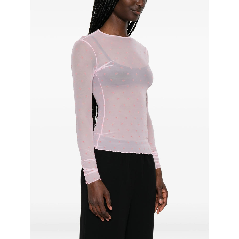 Marine Serre Pink Tops - T-Shirts & Jerseys Women