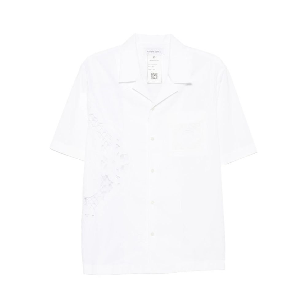 Marine Serre White Tops - Shirts Women MARINE SERRE