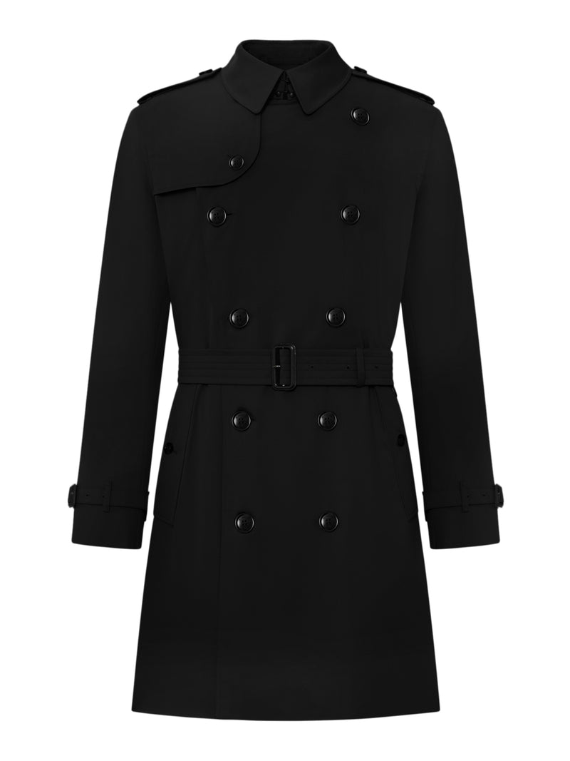 Burberry Men Kensington Heritage Mid-Length Trench Coat BURBERRY