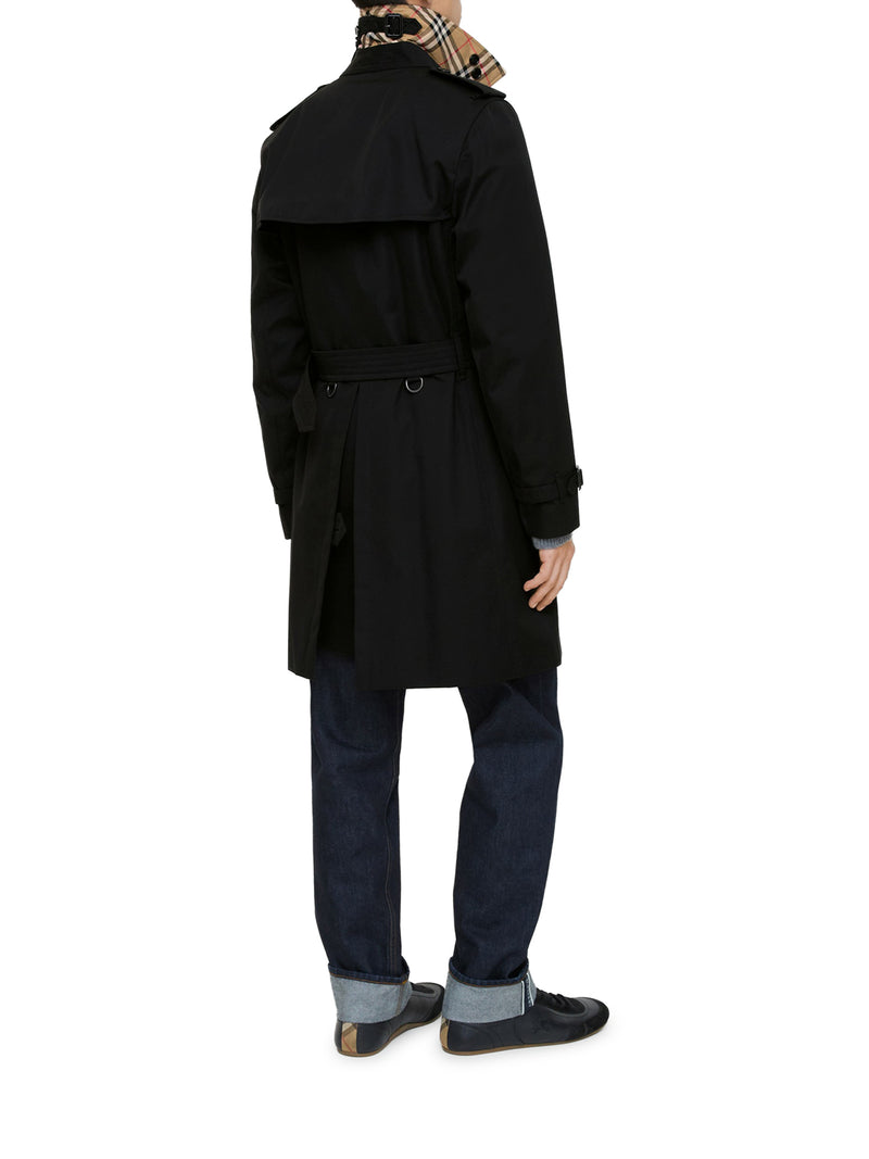 Burberry Men Kensington Heritage Mid-Length Trench Coat BURBERRY