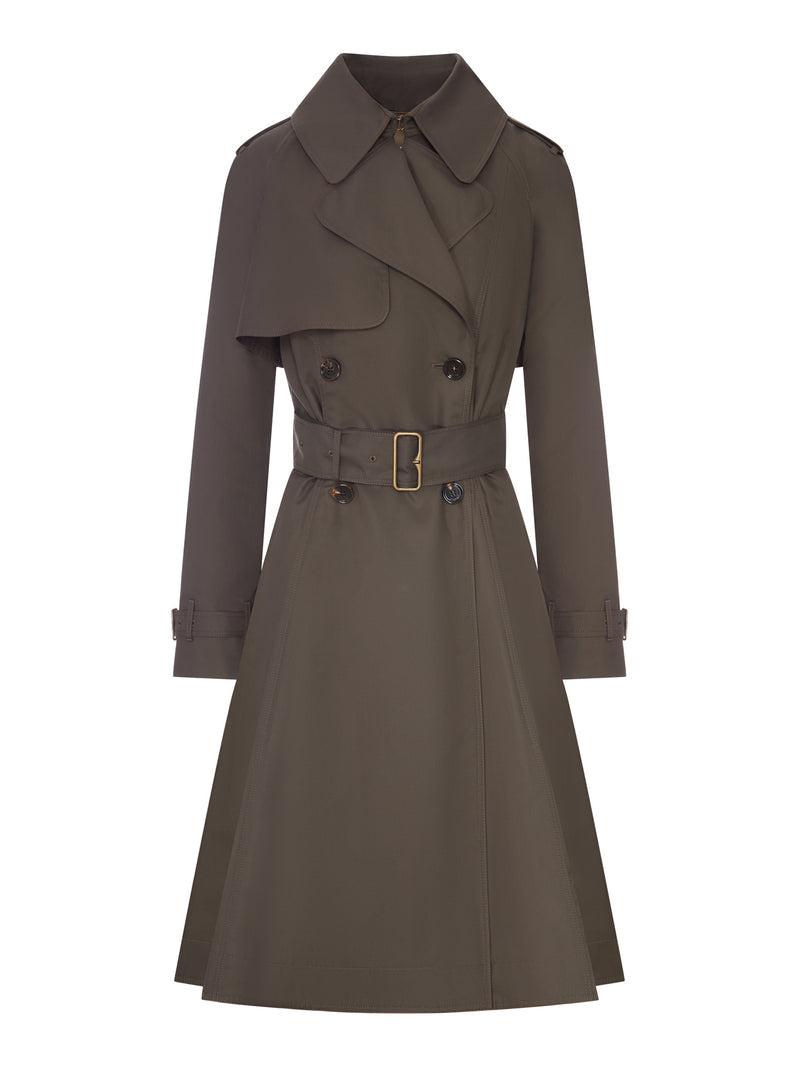 Burberry Women Pembury Long Gabardine Trench Coat BURBERRY
