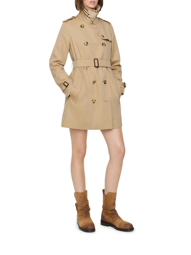 Burberry Women Heritage Kensington Short Trench Coat BURBERRY