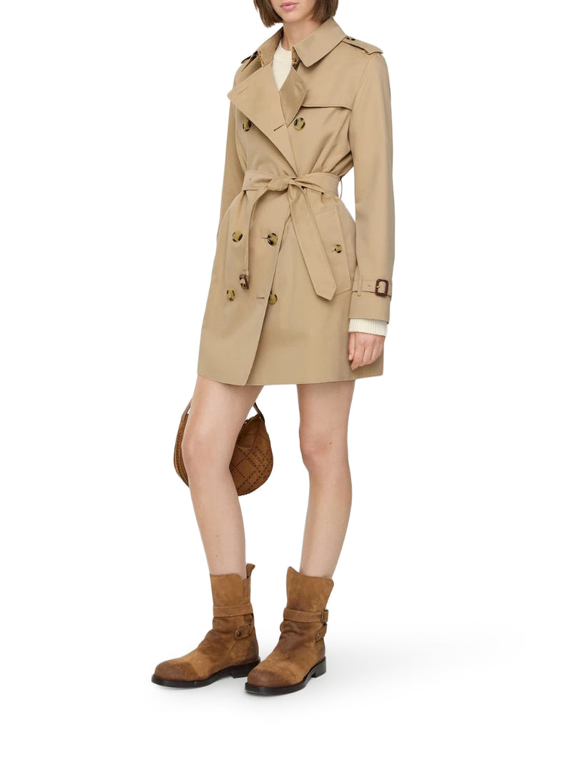 Burberry Women Heritage Kensington Short Trench Coat BURBERRY