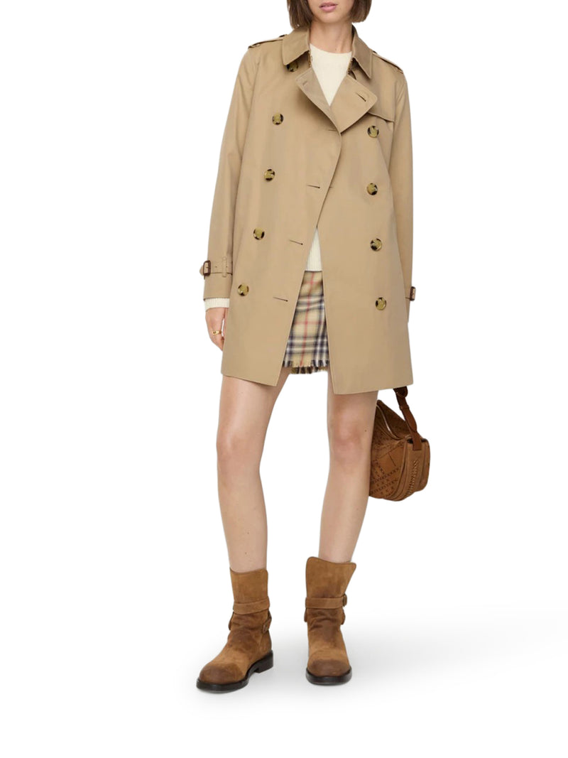 Burberry Women Heritage Kensington Short Trench Coat BURBERRY