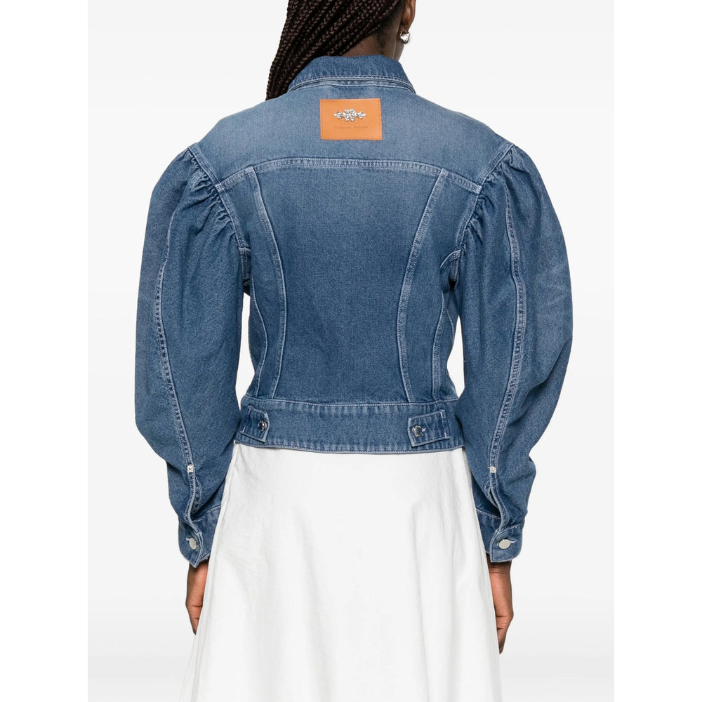 Simone Rocha Blue Jackets - Denim Jackets Women SIMONE ROCHA