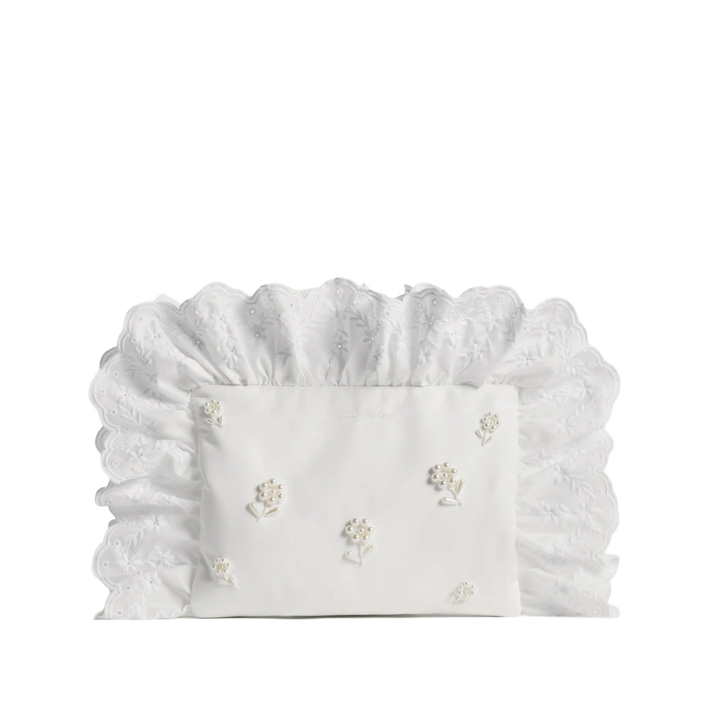 Simone Rocha White Clutch Bags Men SIMONE ROCHA
