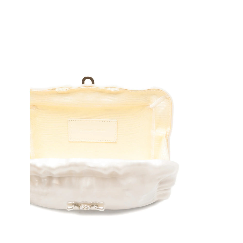 Simone Rocha White Clutch Bags Women SIMONE ROCHA