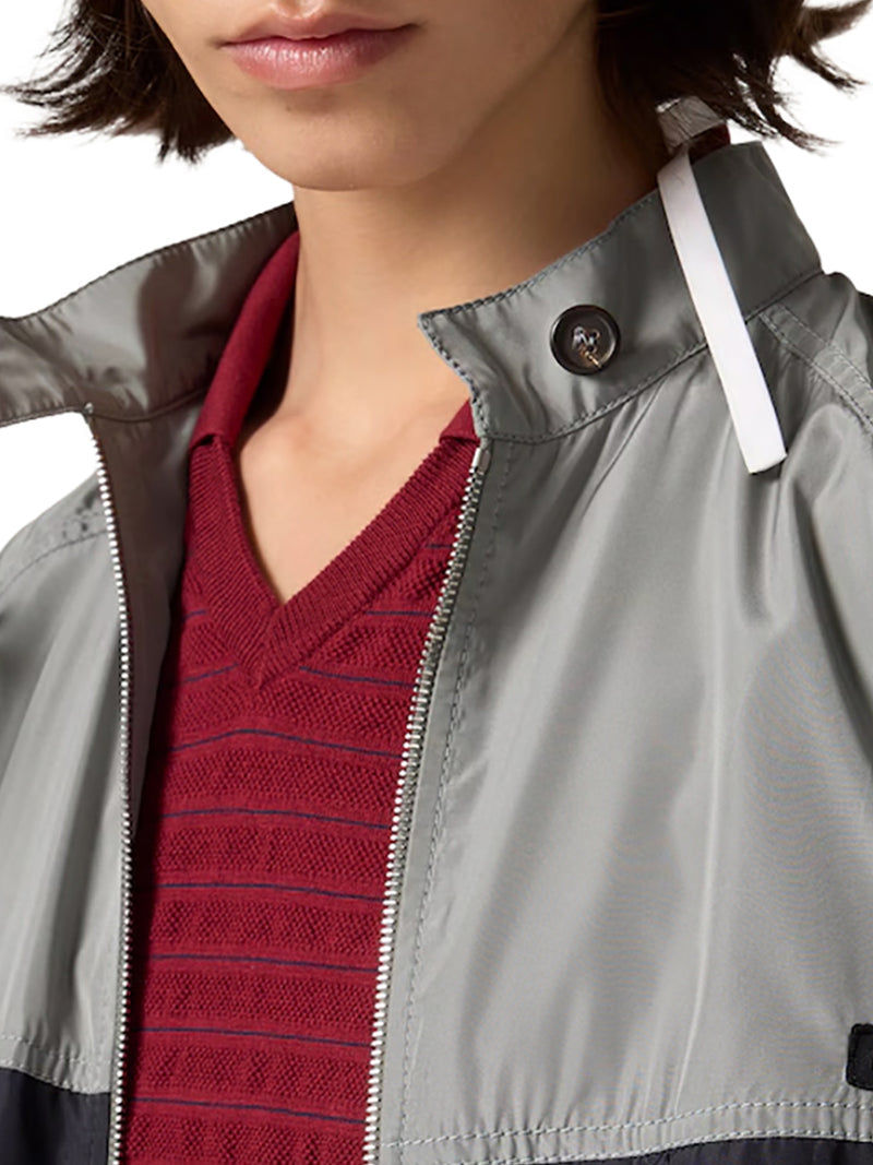 Miu Miu Women Tec Silk Blouson MIU MIU