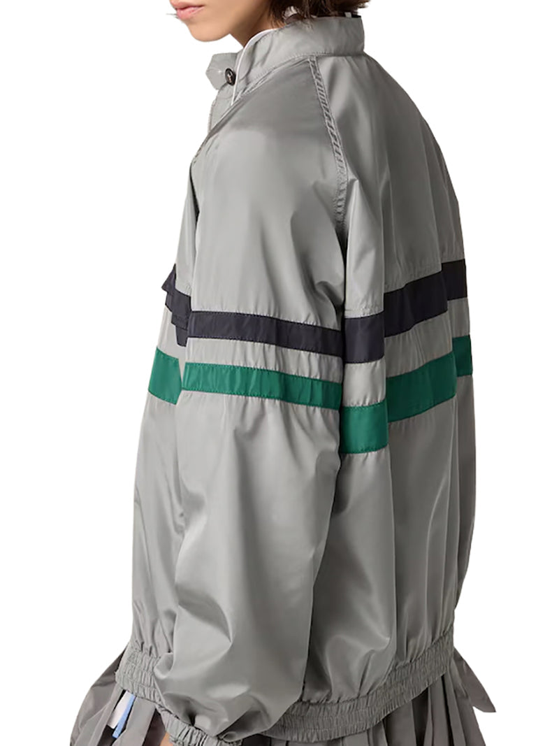 Miu Miu Women Tec Silk Blouson MIU MIU