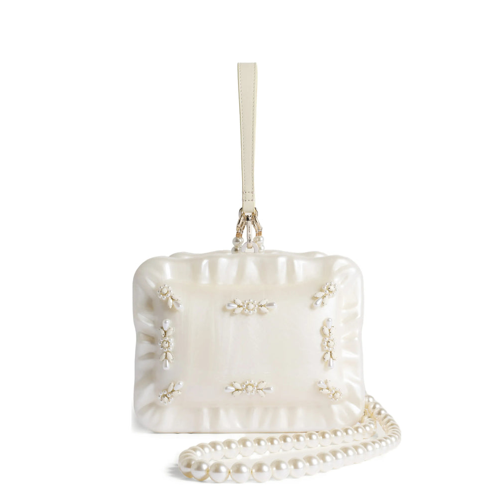 Simone Rocha White Clutch Bags Women SIMONE ROCHA