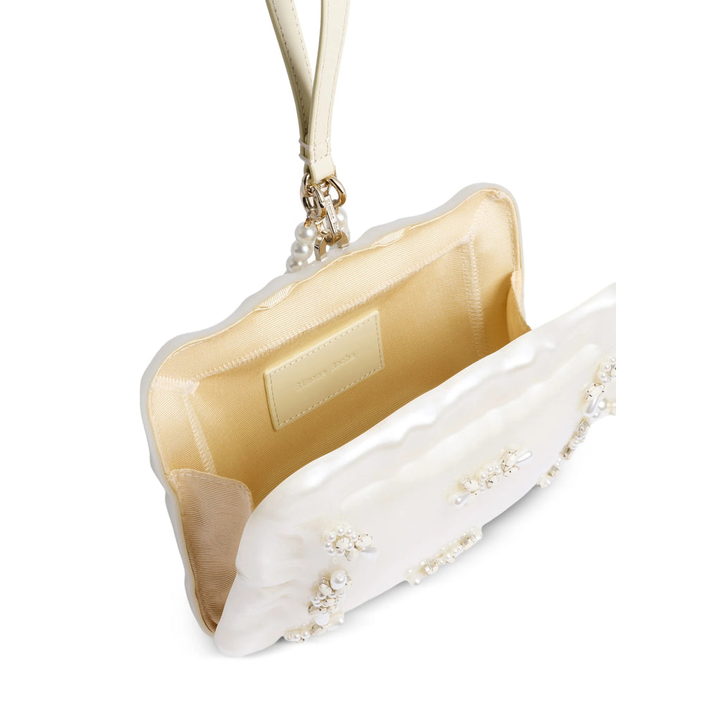 Simone Rocha White Clutch Bags Women SIMONE ROCHA