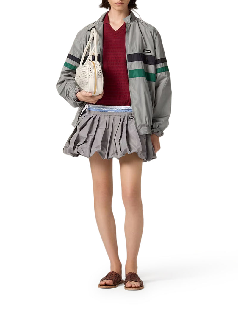 Miu Miu Women V-Neck Cotton Sweater MIU MIU