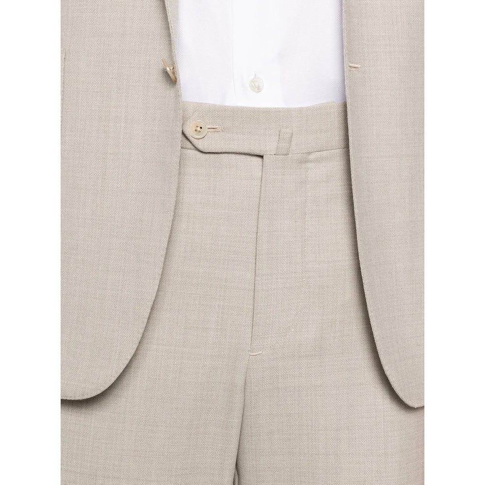 Isaia Neutrals Suits - Single Breasted Suits Men ISAIA