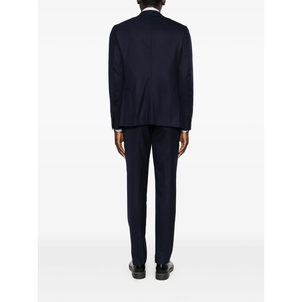 Isaia Blue Suits - Single Breasted Suits Men ISAIA