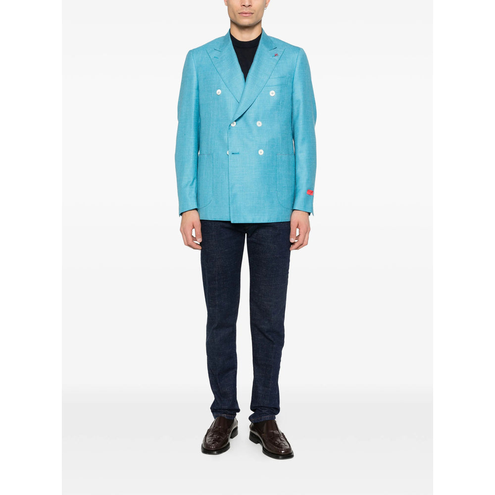 Isaia Blue Jackets - Blazers Men ISAIA