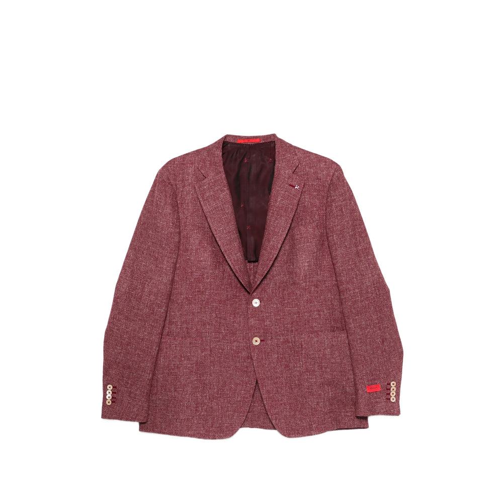 Isaia Red Jackets - Blazers Men ISAIA