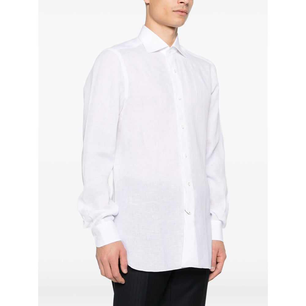 Isaia White Shirts Men ISAIA
