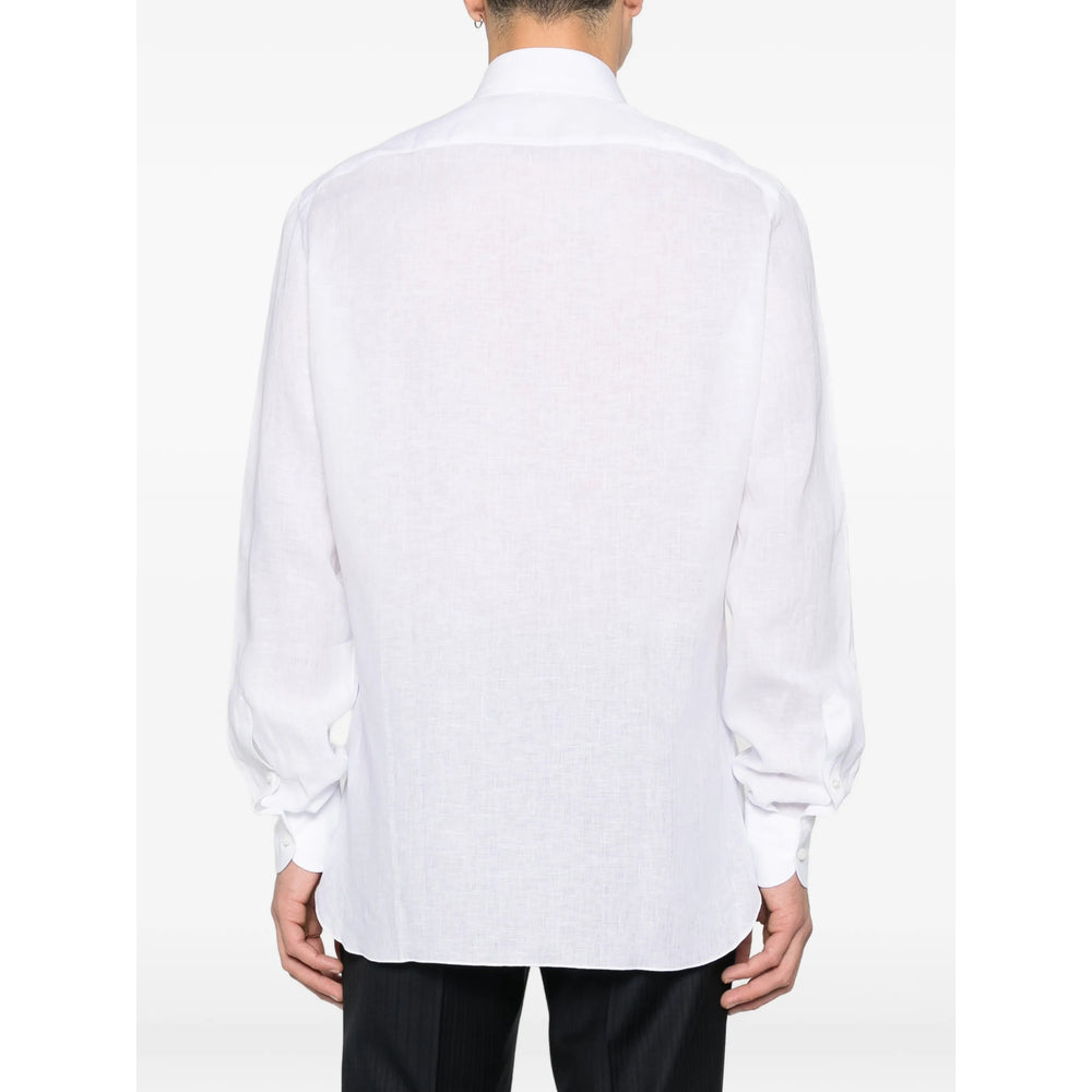 Isaia White Shirts Men ISAIA