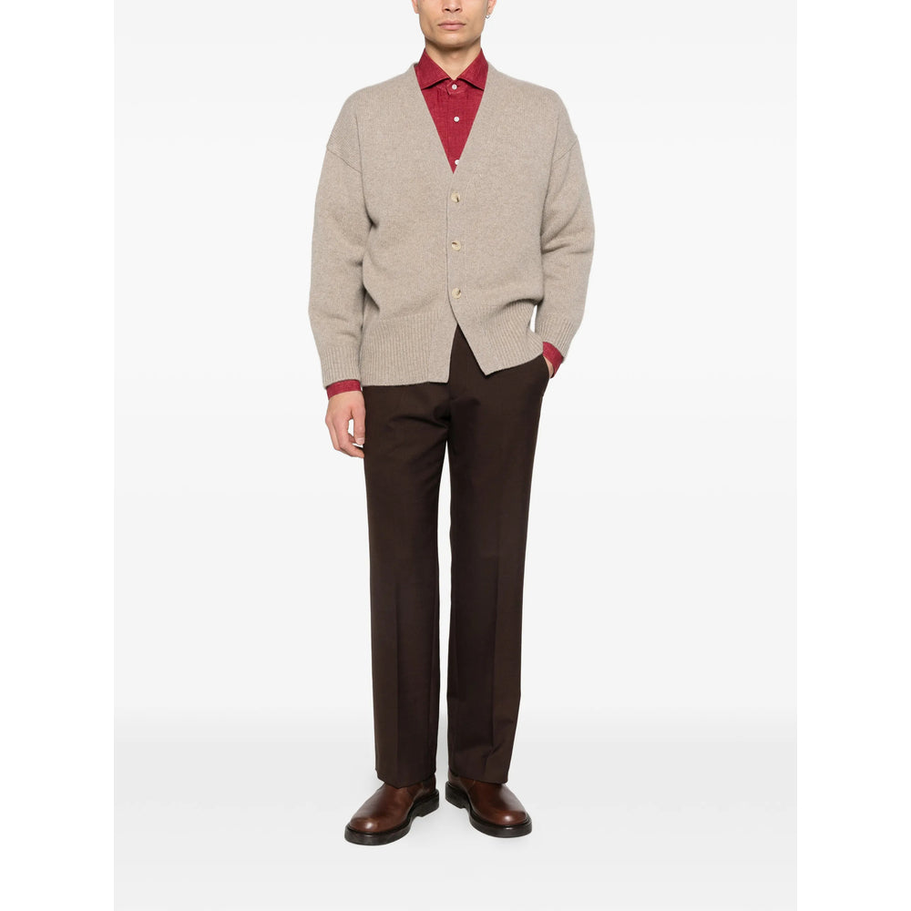 Isaia Red Shirts Men ISAIA
