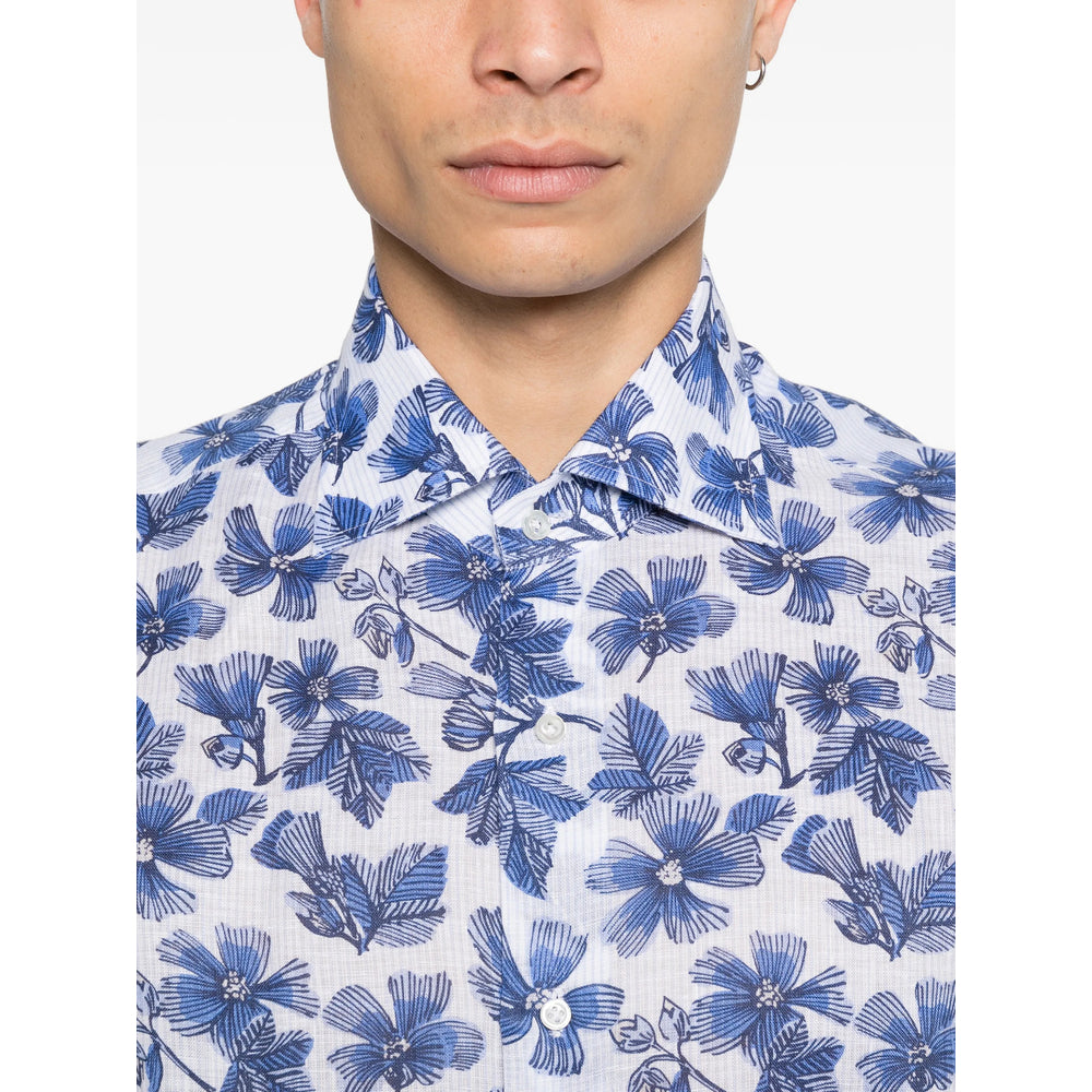Isaia White Shirts Men ISAIA