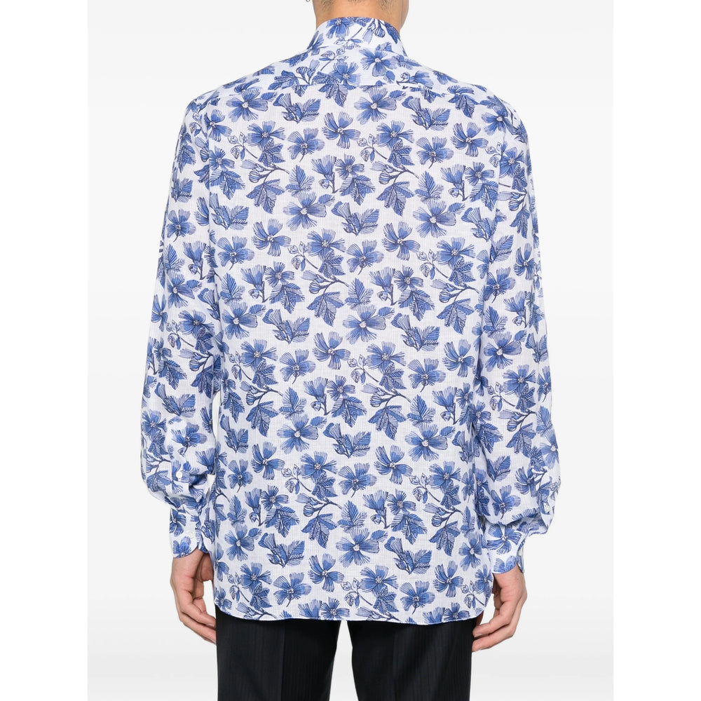 Isaia White Shirts Men ISAIA