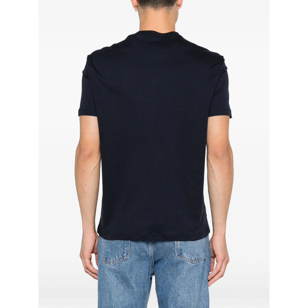 Isaia Blue T-Shirts & Vests - T-Shirts Men ISAIA
