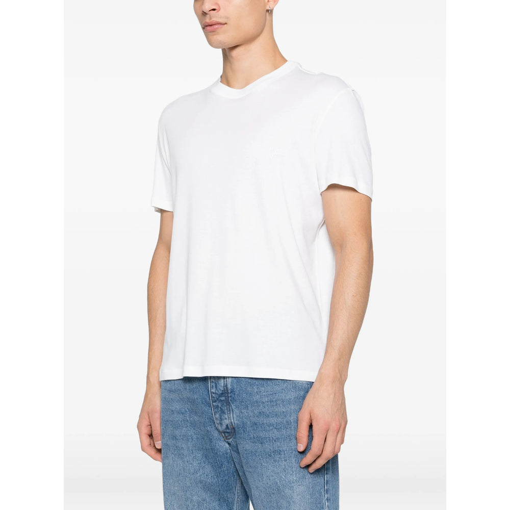 Isaia White T-Shirts & Vests - T-Shirts Men ISAIA