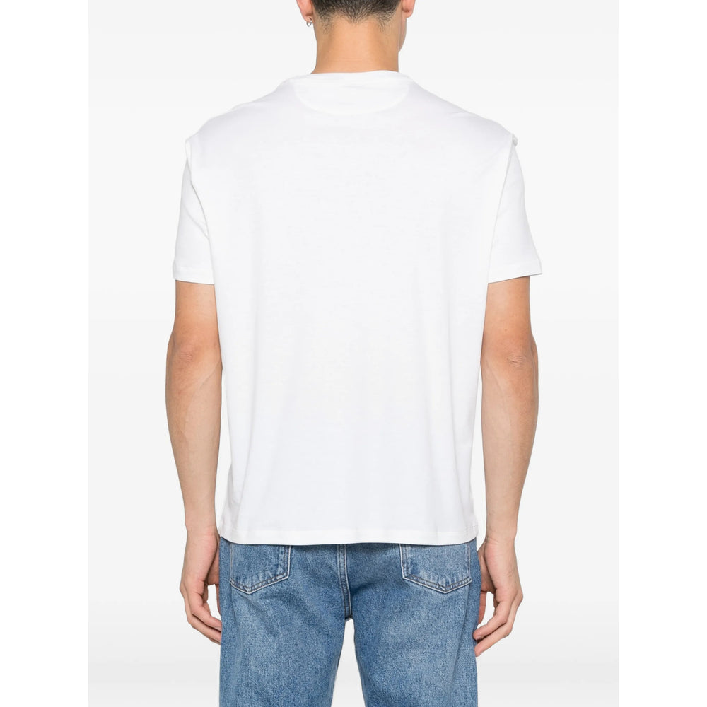 Isaia White T-Shirts & Vests - T-Shirts Men ISAIA