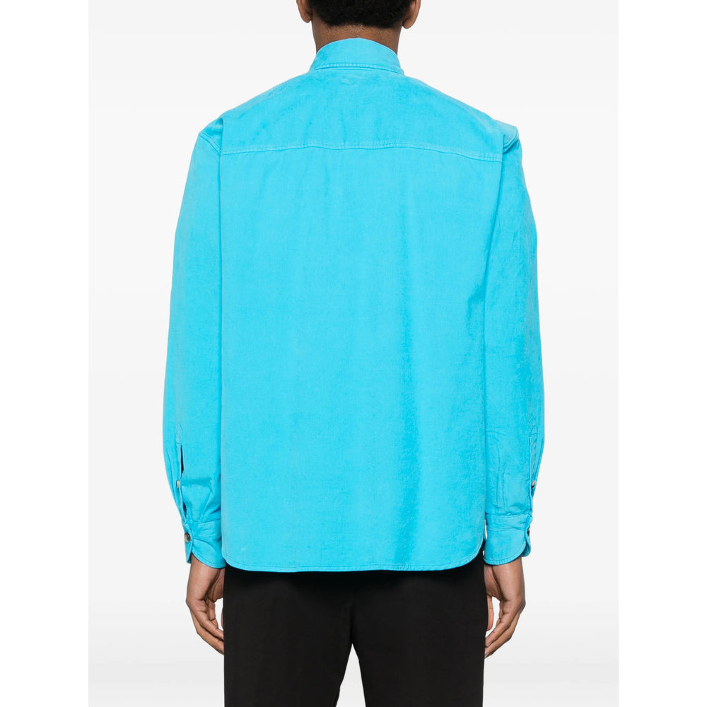 Isaia Blue Shirts Men ISAIA