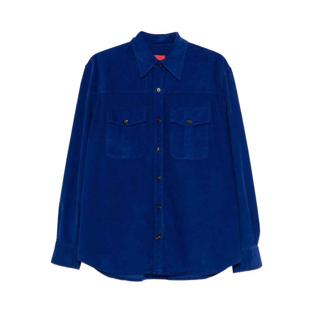 Isaia Blue Shirts Men ISAIA
