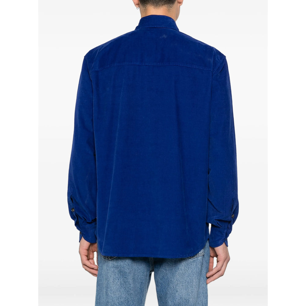 Isaia Blue Shirts Men ISAIA