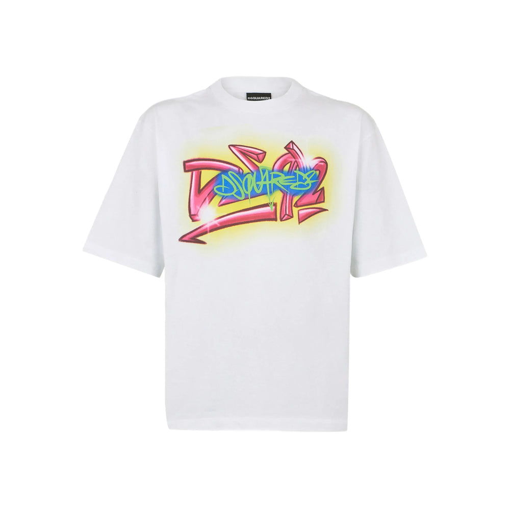Dsquared2 White T-Shirts & Vests - T-Shirts Men DSQUARED2