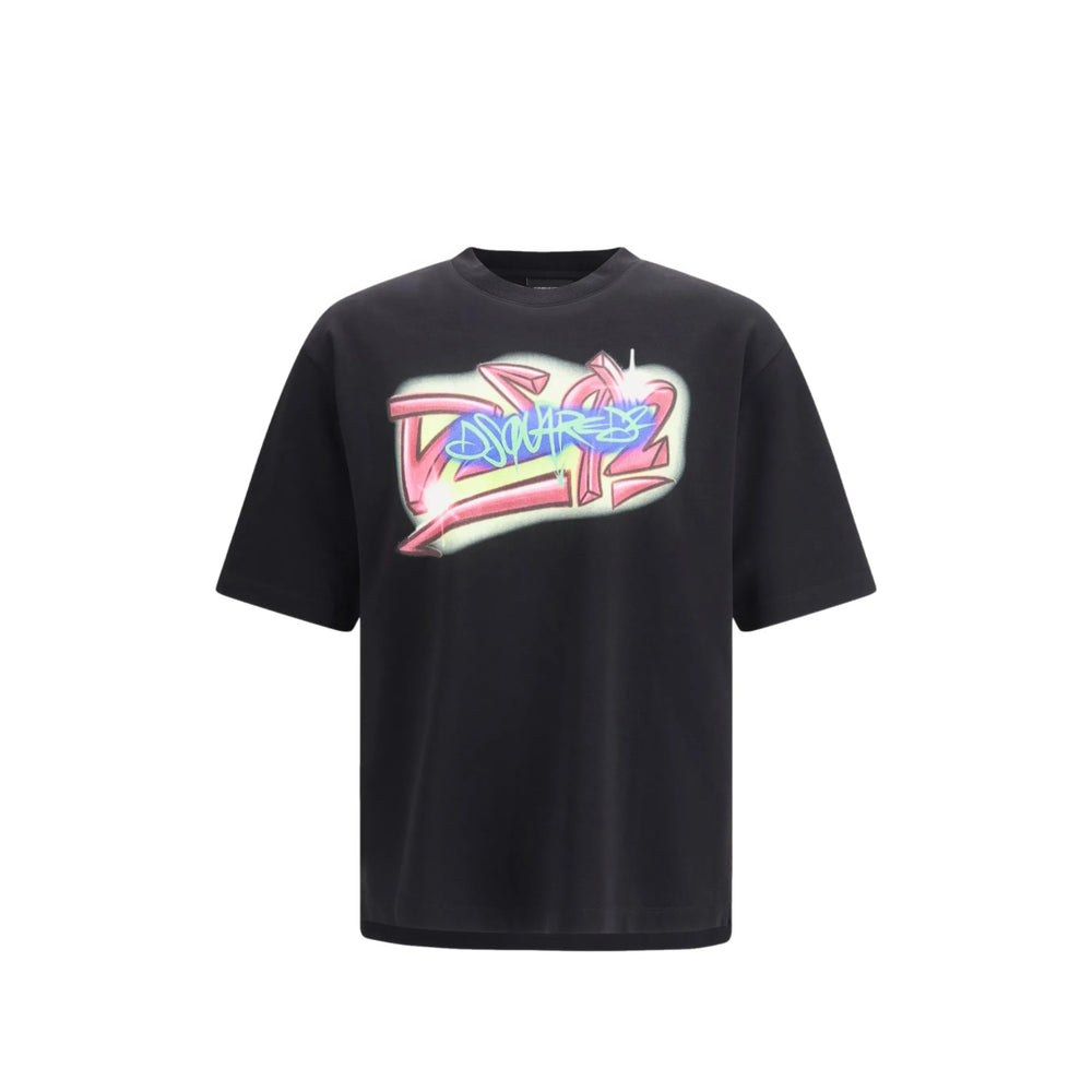 Dsquared2 Black T-Shirts & Vests - T-Shirts Men DSQUARED2