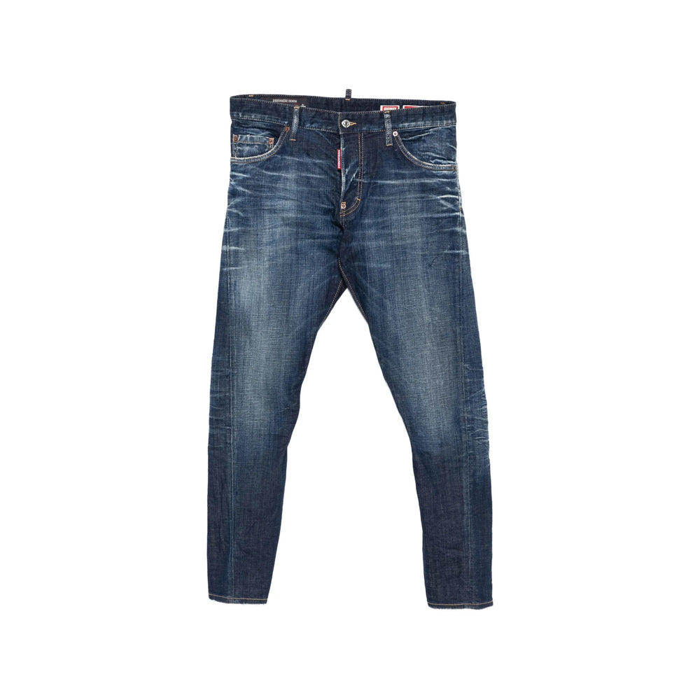 Dsquared2 Blue Denim - Slim-Fit Jeans Men DSQUARED2